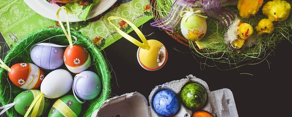 Подготовка к Пасхе, архивное фото Подготовка к Пасхе, архивное фото - Sputnik Литва