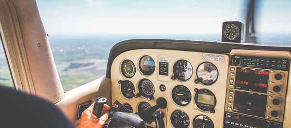 Из кабины пилота, архивное фото - Sputnik Литва