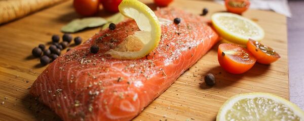 Лосось, архивное фото Лосось, архивное фото - Sputnik Литва