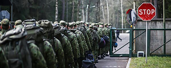 Литовские призывники, архивное фото - Sputnik Литва