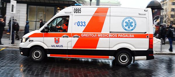 Машина скорой помощи , Вильнюс, Литва - Sputnik Литва