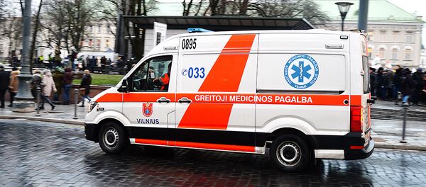 Машина скорой помощи, Вильнюс, Литва, архивное фото - Sputnik Литва