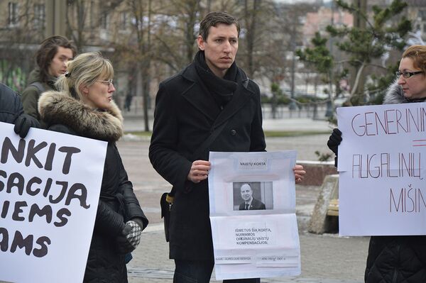 Protestas prieš Sveikatos apsaugos ministerijos vaistų reformą - Sputnik Lietuva