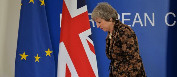 Britanijos ministrė pirmininkė Teresa Mei  - Sputnik Lietuva