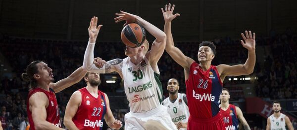 Матч БК Жальгирис - БК Бавария в рамках Евролиги. 14 декабря 2018 - Sputnik Литва