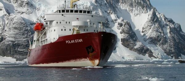 Американский ледокол Polar Star, архивное фото Американский ледокол Polar Star, архивное фото - Sputnik Lietuva