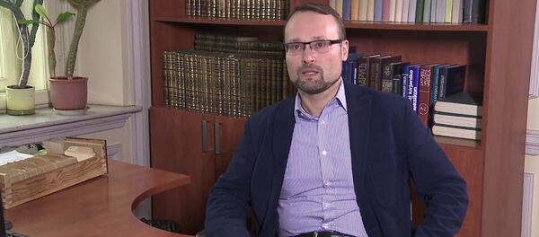 Литературовед Миндаугас Кветкаускас  - Sputnik Литва