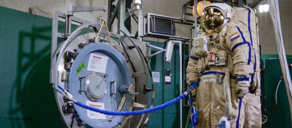 Skafandras Orlan-MKS Skafandras Orlan-MKS - Sputnik Lietuva