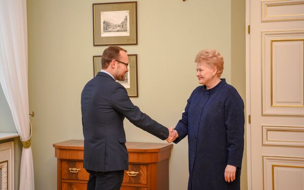 Президент Литвы назначила нового министра культуры Президент Литвы назначила нового министра культуры - Sputnik Литва