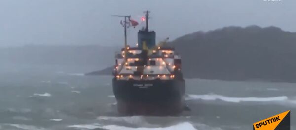 У берегов Британии село на мель российское судно Кузьма Минин У берегов Британии село на мель российское судно Кузьма Минин - Sputnik Lietuva