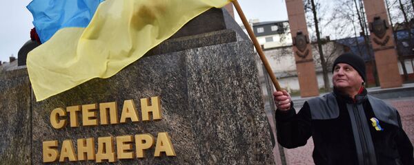 Марш националистов на Украине, архивное фото - Sputnik Литва