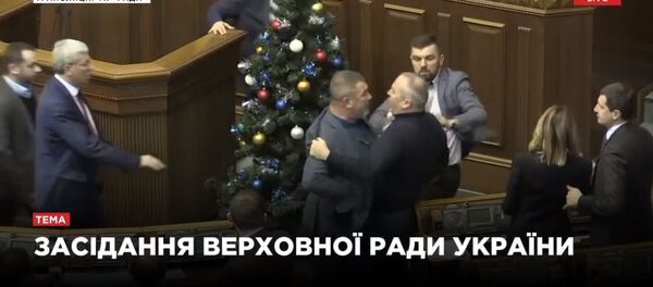 Драка в Верховной Раде - Sputnik Литва