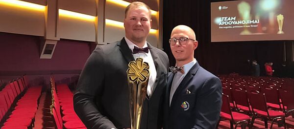 Андрюс Гуджюс - лучший спортсмен Литвы, LTeam Awards 2018 Андрюс Гуджюс - лучший спортсмен Литвы, LTeam Awards 2018 - Sputnik Литва