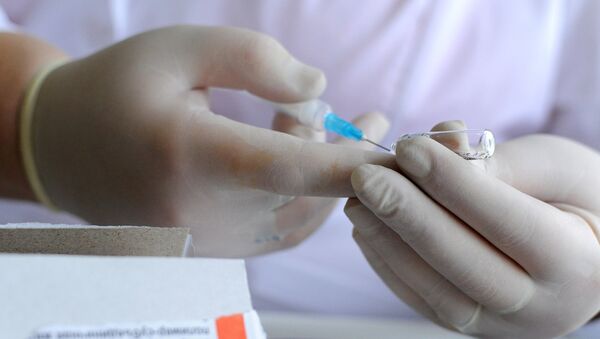 Вакцинация против гриппа, архивное фото - Sputnik Литва