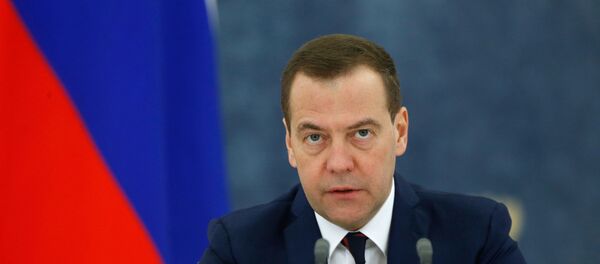 Председатель правительства РФ Дмитрий Медведев Председатель правительства РФ Дмитрий Медведев - Sputnik Lietuva