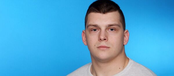 Литовский дзюдоист Игнас Мечаюс, архивное фото Литовский дзюдоист Игнас Мечаюс, архивное фото - Sputnik Литва