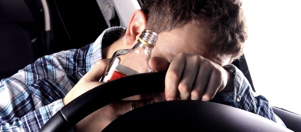 Нетрезвый водитель, архивное фото - Sputnik Литва