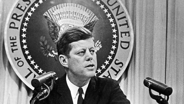 35-й президент США Джон Кеннеди - Sputnik Lietuva