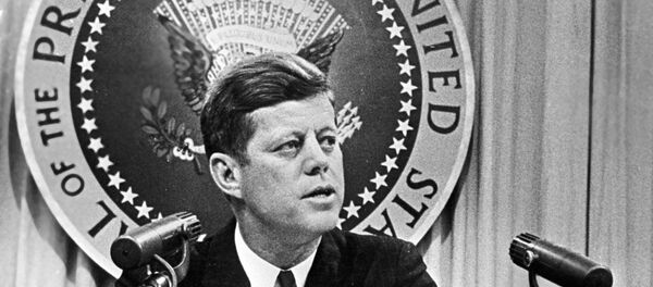 35-й президент США Джон Кеннеди - Sputnik Литва