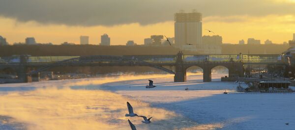 Морозы в Москве Морозы в Москве - Sputnik Lietuva