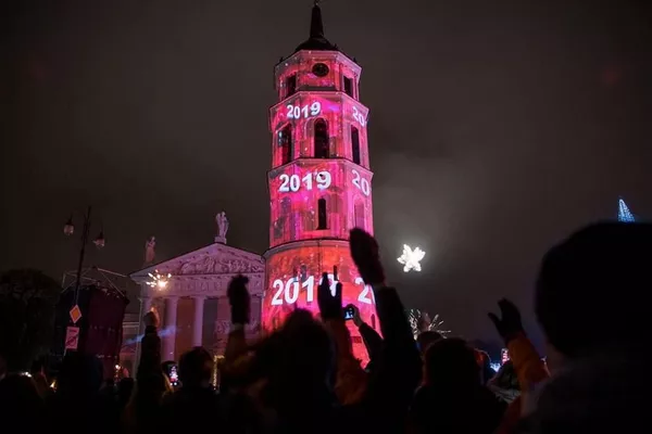 Kaip Vilnius pasitiko 2019 metus - Sputnik Lietuva