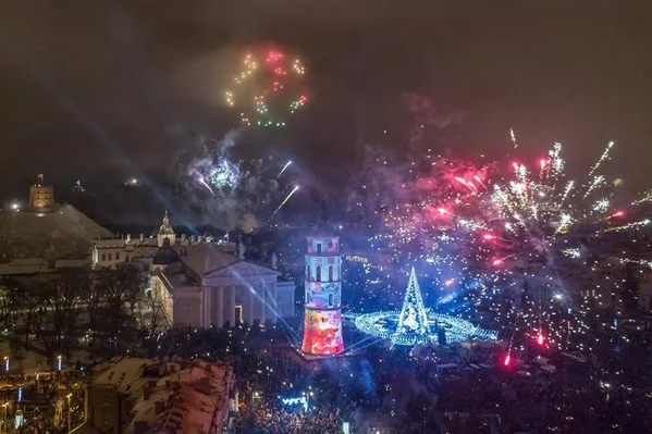Kaip Vilnius pasitiko 2019 metus - Sputnik Lietuva
