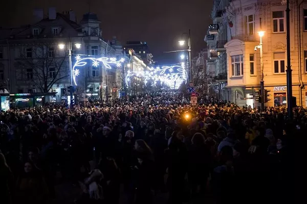 Kaip Vilnius pasitiko 2019 metus - Sputnik Lietuva