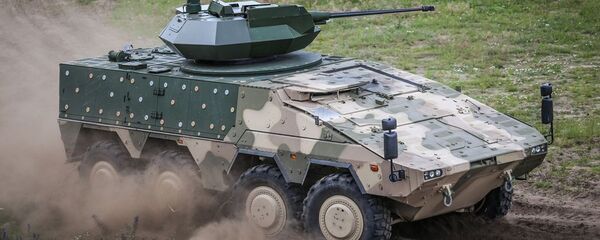 Бронетранспортер BOXER 88 в Литве Бронетранспортер BOXER 88 в Литве - Sputnik Литва