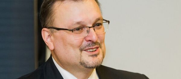 Член Партии труда Кястутис Даукшис Член Партии труда Кястутис Даукшис - Sputnik Литва