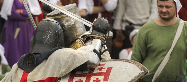 Фестиваль Наш Грюнвальд 23-24 июля 2016 в Дудутках, Беларусь - Sputnik Литва