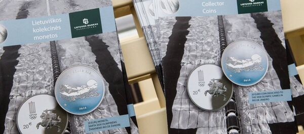 Новые коллекционные монеты в честь Олимпиады в Рио-де-Жанейро - Sputnik Литва