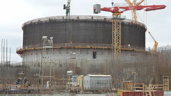 Строительство БелАЭС в Островце - Sputnik Lietuva