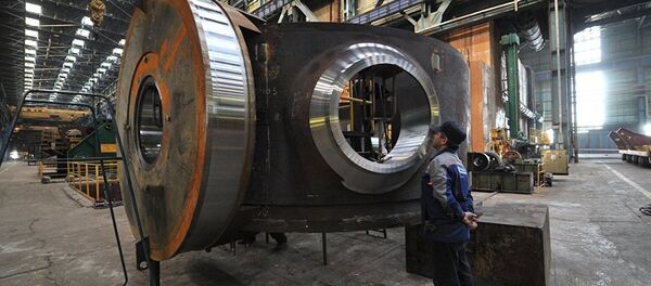 Работа предприятия Атоммаш Работа предприятия Атоммаш - Sputnik Литва