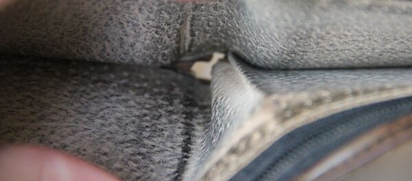 Дырка в кошельке Дырка в кошельке - Sputnik Литва