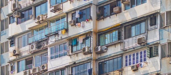 Многоквартирный дом Многоквартирный дом - Sputnik Lietuva