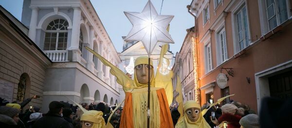 Шествие Трех Королей в Вильнюсе Шествие Трех Королей в Вильнюсе - Sputnik Lietuva