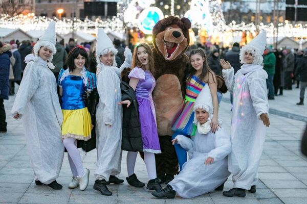 В центре Вильнюса отпраздновали православное Рождество - Sputnik Литва