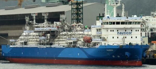 Крупнейшее бункеровочное судно Kairos, архивное фото - Sputnik Литва