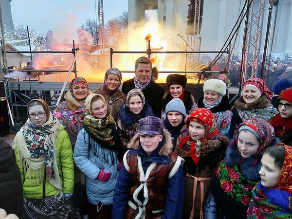 Празднование православного Рождества Христова в Вильнюсе - Sputnik Литва