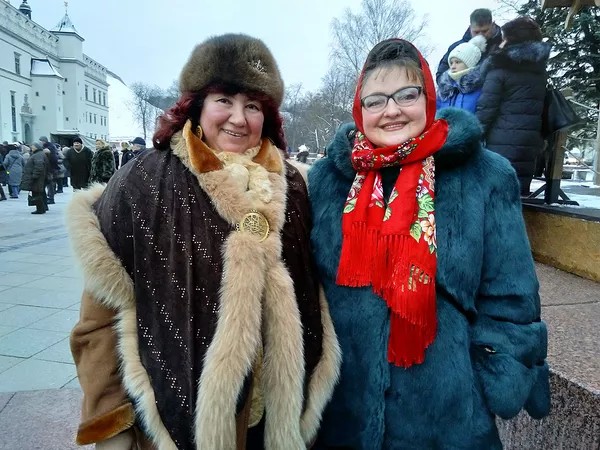 Празднование православного Рождества Христова в Вильнюсе