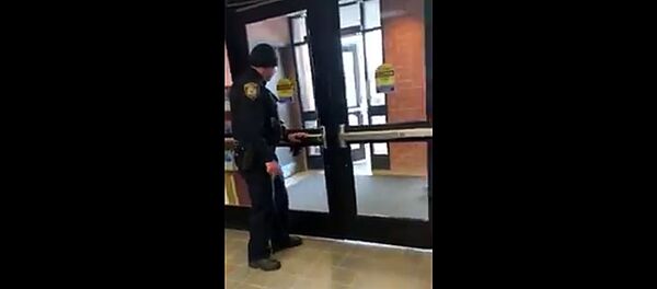 Полиция Иллинойса в истерике ловит белку Полиция Иллинойса в истерике ловит белку - Sputnik Литва