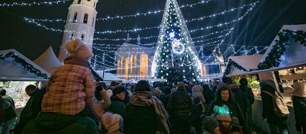 Как прошли рождественские и новогодние праздники в Вильнюсе - Sputnik Литва