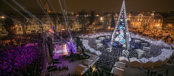 Как прошли рождественские и новогодние праздники в Вильнюсе Как прошли рождественские и новогодние праздники в Вильнюсе - Sputnik Lietuva