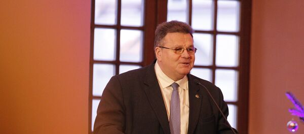 Министр иностранных дел Литвы Линас Линкявичюс, архивное фото Министр иностранных дел Литвы Линас Линкявичюс, архивное фото - Sputnik Литва