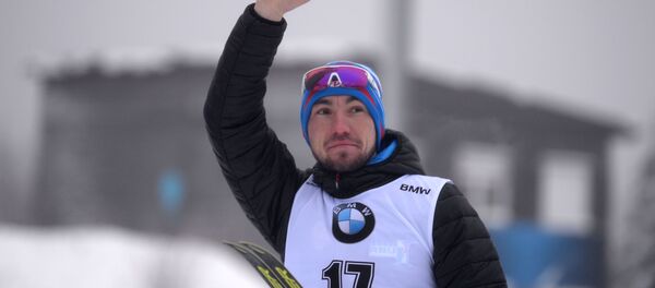 Александр Логинов (Россия), занявший первое место в спринте среди мужчин, 11 января 2019 года Александр Логинов (Россия), занявший первое место в спринте среди мужчин, 11 января 2019 года - Sputnik Литва