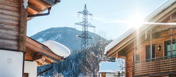 Опора электропередач, архивное фото - Sputnik Литва