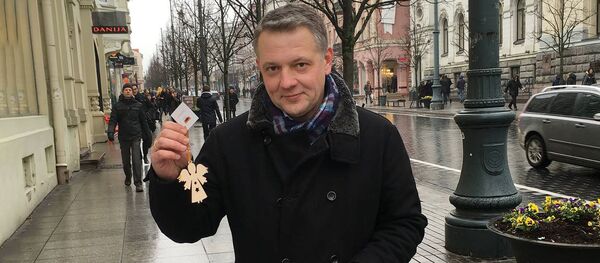 Бывший лидер Движения либералов Элигиюс Масюлис, архивное фото - Sputnik Литва