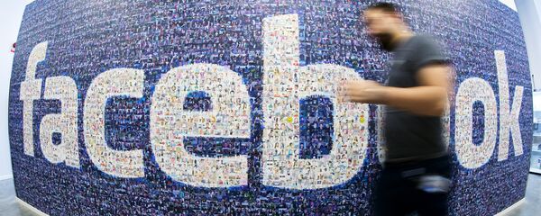 Логотип Facebook - Sputnik Литва