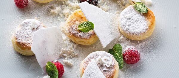 Еда в вильнюсском ресторане Stebuklai Еда в вильнюсском ресторане Stebuklai - Sputnik Литва