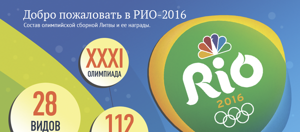 Добро пожаловать в РИО 2016 Добро пожаловать в РИО 2016 - Sputnik Литва